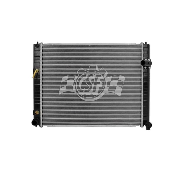 CSF 3403 1 Row Plastic Tank Aluminum Core Radiator