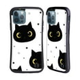 thumbnail image 1 of Head Case Designs Officially Licensed Haroulita Magick - Tarot - Mystical Black Cat Hybrid Case Compatible with Apple iPhone 12 / iPhone 12 Pro, 1 of 7