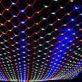thumbnail image 6 of Mesh Net Lights Indoor Outdoor 5 FT x 5 FT Connectable Waterproof Christmas String Lights with 8 Modes Decorations for Christmas Xmas Tree Party Yard Bushes Garden Decor(Multicolor), 6 of 6