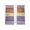 Purple, variant on Farmhouse Teal Brown Sheer Curtains 84 Inch Length 2 Panels Set, Vintage Wooden Striped Voile Window Treatment Rod Pocket Curtains Sheers Drapes for Bedroom/Living Room/Kitchen 52"x84"x2