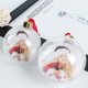 thumbnail image 4 of Marco de fotos transparente para hacer uno mismo, colgante con forma de muñeco de nieve y bola de cinco estrellas, adornos colgantes para árbol de Navidad, decoraciones para festivales, regalos sorpre, 4 of 5