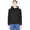 Black, variant on Women’s Sherpa-Lined Pullover Hoodie