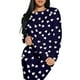 thumbnail image 3 of Conjunto de Pijama para Mujer Shendy Vendy Manga Larga Cuello Redondo con Estampado Transpirable, 3 of 5