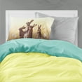 thumbnail image 2 of Carolines Treasures BDBA0144PILLOWCASE Rabbits in the Dandelions Fabric Standard Pillowcase, 2 of 2
