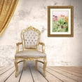 thumbnail image 3 of Parker, Jennifer Paxton 15x18 Gold Ornate Wood Framed with Double Matting Museum Art Print Titled - Among the Watercolor Wildflowers II, 3 of 4