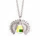 thumbnail image 1 of Soy de Zambia Collar de girasol collar collar collar colgante, 1 of 3