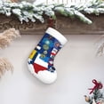 thumbnail image 6 of Balery The Map Of United States Pattern Christmas Stockings with Initials, 18" Large Knit Christmas Stocking,Xmas Stocking for Kids, Holiday and Family Stocking, 6 of 7