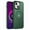 Darkgreen, variant on SaniMore for iPhone 12 6.1" Magnetic Case, Rugged PC Translucent Back Case with Wireless Charging Heavy Duty Full Body Protective Case for iPhone 12 Women Men, Lightpurple