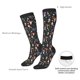 thumbnail image 4 of Fotbe Mushrooms Calcetas Divertidas Estampadas para Hombre y Mujer, Calcetas de Algodón hasta la Rodilla para Caminar, Correr, Enfermería y Embarazo, 4 of 6