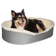 Made In USA Dog Bed King Cuddler Pet Bed, X-Large, Jumbo  40"x28", Gray