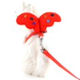 thumbnail image 2 of Pet Harness and Leash Wing Adjustable Decorative Puppy Training Leash Cat Leash, 2 of 10