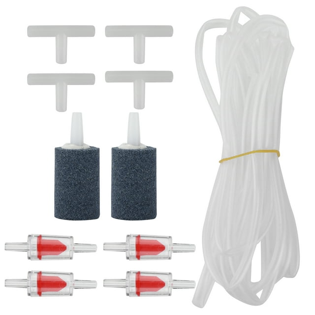 Kit de accesorios para bomba de aire de acuario accesorios inofensivos para bomba de aire de acuario plástico no tóxico para peceras ANGGREK Otros