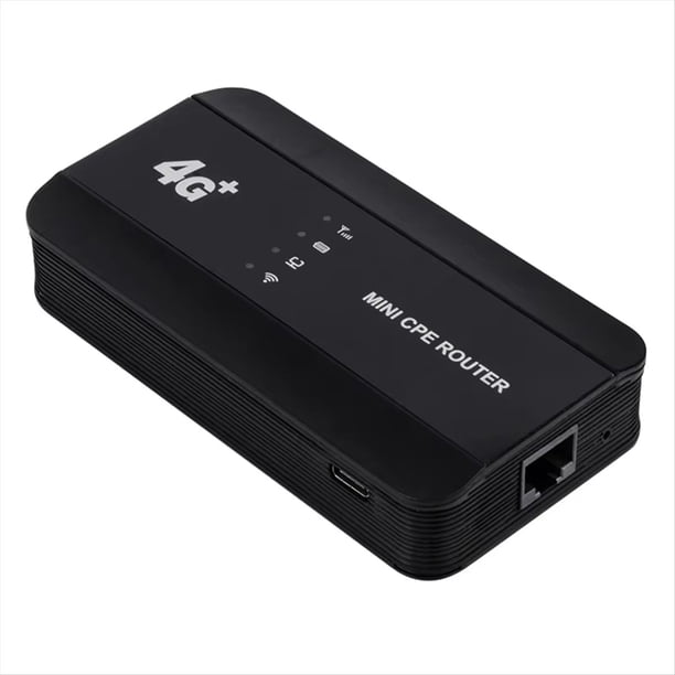Enrutador Wifi 6 MIFI 4G, Enrutador Wifi Portátil con Puerto Inalámbrico Lan, Enrutador Wifi Mini CPE, Punto de Acceso para Exteriores, Mifi de Bolsillo