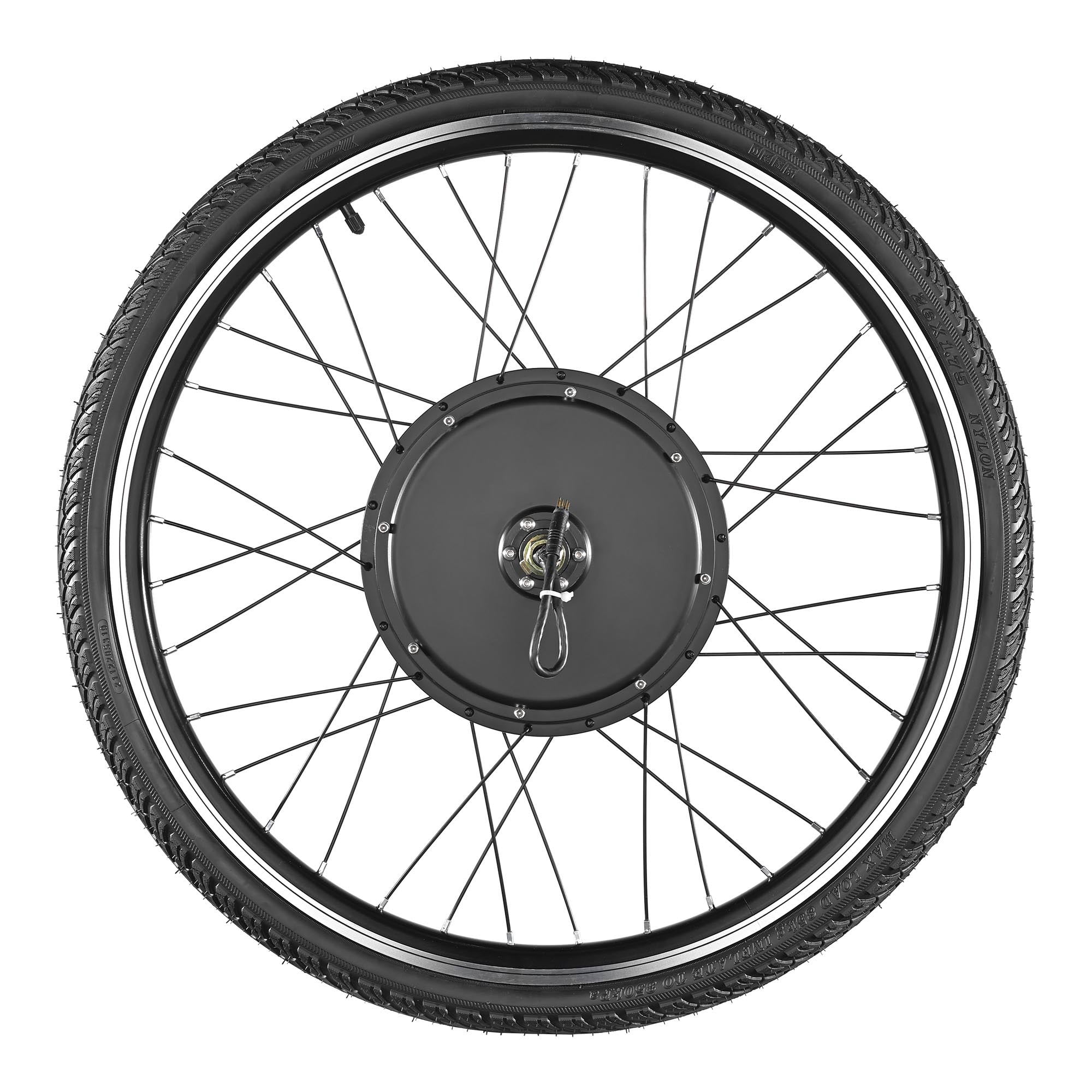 Yescom Electric Bike Conversion Kit 48V 1000W 26" Front Wheel E-Bike Conversion Kit W/ LCD Pas