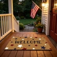 thumbnail image 4 of Fourth of July Doormat, Absorbent Stain Resistant Independence Day Mat, Non-Slip Front Door Patriotic Welcome Rug 15.7x23.6in, 4 of 6