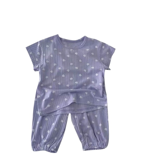 Zpanxa Ensembles d'Été pour Garçons Mode Décontractée Manches Courtes Col Rond Col Bouton Imprimé Ensembles de Shorts 8 Ans