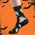 thumbnail image 2 of Halloween Socks Novelty Funny Holiday Printed Crew Socks For Men Women, 2 of 5
