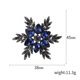 thumbnail image 5 of Broche de copo de nieve delicado de cristal de moda para mujeres y hombres, broche de diamantes de imitación, accesorios, joyería para ropa, sombrero, bolso, traje, corbata, cumpleaños Rojo Verde, 5 of 5