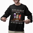 thumbnail image 2 of Christmas Sweatshirt, Hallothanksmas Funny Gnome Sweatshirt, Unique Gnome Holiday Sweatshirt, Witty All-Season Gift for Women & Men, 2 of 5
