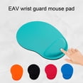 thumbnail image 2 of Mouse Pad Relieve Stress Comfy EVA Wrist Support Table Mouse Cushion for Office,Light Blue, 2 of 8