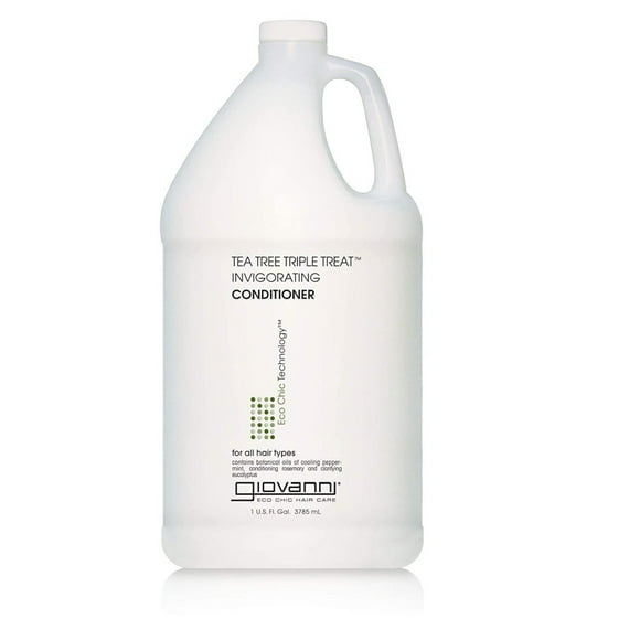 Giovanni Cosmetics Tea Tree Triple Treat Conditioner, 128 oz