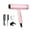 Pink, variant on Blow Dryer,Diffuser Hair Dryer,Hair Dryers For Women,Hair Dryer Ionic,Hair Dryer,High Power Hair Dryer,Hair Care Low Noise Powerful Quiet Hair Blow Dryer(Black 8.86x8.27in)from ANMUYUM