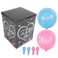 thumbnail image 4 of 1 Set of Gender Reveal Party Box Gender Reveal Balloons Box Paper Balloons Box for Baby Shower, 4 of 4