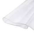 thumbnail image 5 of KFFKFF Clear PVC Desk Protector, 36 x 54 Inch, 1.5 mm Thickness, Rectangle Table Cover, Water-Resistant & Simple to Clean, Ideal for Office, Dining, and Nightstand Surfaces, 5 of 9