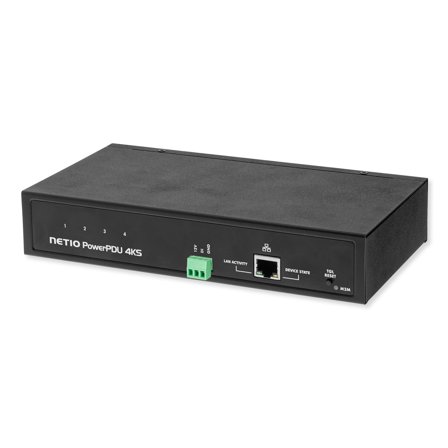 NETIO PowerPDU 4KS Smart Power Distribution Unit, 4 IEC-320 C13 Outputs