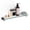 Matte Black-16"without railing, variant on Glshelves For Bathroom 16-inch Brushed Nickel Floating Shstainless Steel Tempered Modern Wall Mounted