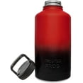 64OZ and Black Vacuum Insulated Stainless Steel Water Bottle Double