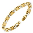 thumbnail image 2 of Pompeii Men's Link 14k Gold (43gram) or Platinum (69gram) 6mm Bracelet 8.5" (,), 2 of 3