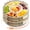 10.5" L-2pcs (White), variant on Portable Spinning Rounded Veggie Tray for Kitchen, Party, Trave and Picnic, Stackable Snackle Box Container for Fruits Candy Organizer, Divided Serving Tray with Lid and Handle