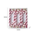 thumbnail image 2 of 6Pcs Christmas Plastic Candy Cane Christmas Tree Hanging Candy Cane Ornament Mini Cane Christmas Tree Hanging Ornaments Christmas Ornaments, 2 of 6