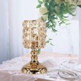 thumbnail image 3 of Candelero de cristal de estilo europeo, candebro de de comedor para el festival de celebración de aniversario de inauguración de casa Sunnimix Candelabros de cristal, 3 of 7