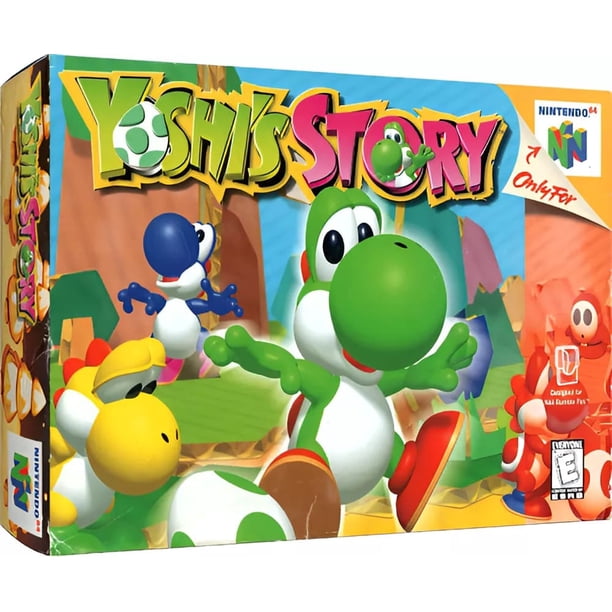 Yoshi's Story N64 Físico En Caja Con Manual Nintendo 64