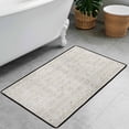 thumbnail image 6 of Boho Kitchen Mat 31"x20", Washable Non Slip Soft Plush Low Profile Kitchen Rug, Geometric Neutral Textured Sink Mat for Laundry Room, Bedroom & Office, 6 of 6