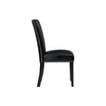 thumbnail image 4 of Picket House Furnishings Pia Faux Leather Side Chair Set in Black, 4 of 12