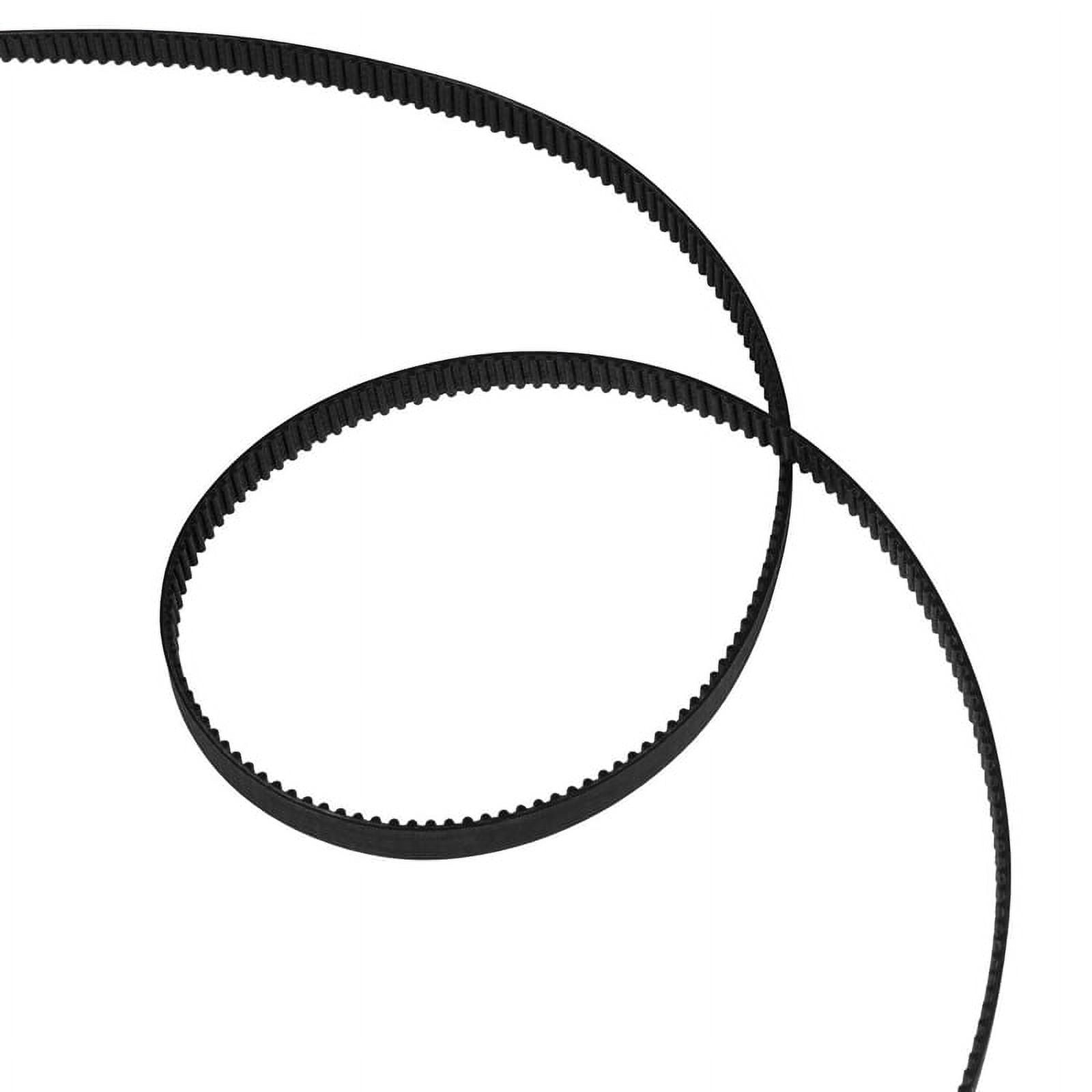 DAOKAI GT2 Closed Loop Timing Belt 6mm Wide Loop Rubber 110mm 112mm 122mm 158mm 200mm 300mm 400mm 610mm GT2 Timing Belt Pulley(20 Teeth Bore) For 3D Printer