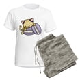 thumbnail image 5 of CafePress - Macaron Kitty Pajamas - Women's Short Sleeve Print T-Shirt and Pants Light Cotton Pajama Set, 5 of 7