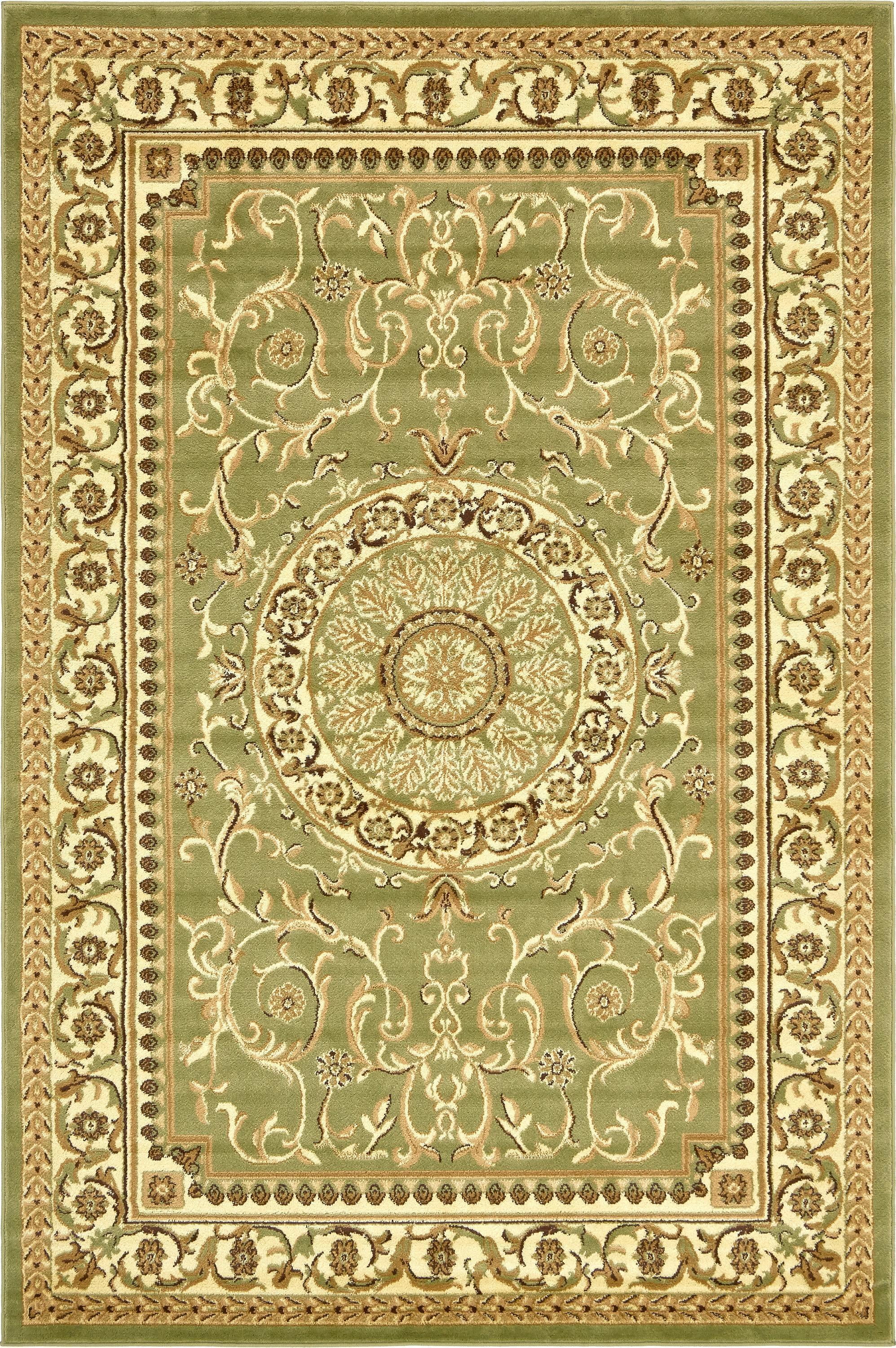 Unique Loom Napoleon Versailles Vintage Floral Area Rug or Runner