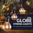 thumbnail image 2 of Newhouse Lighting 25 ft. Weatherproof Party String Lights, Black, 2 of 7