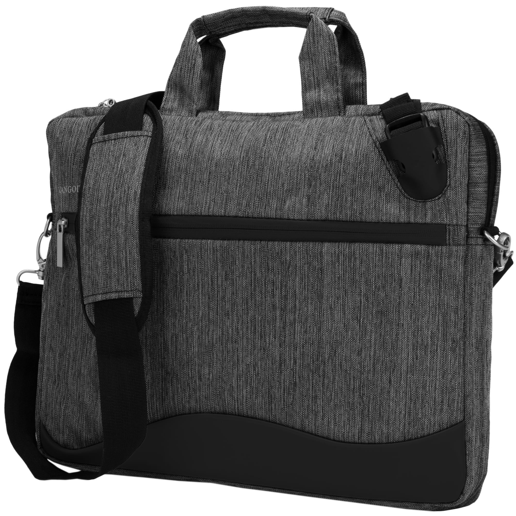 VANGODDY 15.6 Inch Laptop Shoulder Bag for Men Women, Padded Computer Briefcase Carrying Case for Work, School, Travel