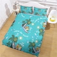 thumbnail image 3 of Matsuzay Juego de ropa de cama de 3 piezas, funda de edredón para el hogar, juego de edredón de fibra de poliéster multicolor de varios tamaños para Juegos de cama LYCLB210925003 XL Matsuzay HA011559-18, 3 of 6