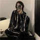 thumbnail image 1 of Pijamas para hombres y mujeres, pantalones de manga larga de primavera y otoño, ropa de casa de celebridades de otoño e invierno de dos piezas para parejas, 1 of 6