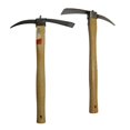 thumbnail image 1 of 2pcs Jardinería Jardín Excavadora Herramienta Acero Metal Mango De Madera kusrkot Mini azada de jardinería, 1 of 8