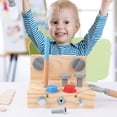 thumbnail image 4 of de desmontaje de simulación Montessori, herramientas de mantenimiento, juguete educativo, de simulación, rompecabezas para niños de 3 4 5, 4 of 9