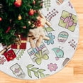 thumbnail image 5 of FMSHPON Easter Xmas Christmas Tree Skirt Stand Mat for Holiday Party Decoration Indoor Outdoor 48 inches, 5 of 6