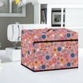 thumbnail image 5 of HELLHERO Portable Sewing Machine Cover Reusable Lightweight & Sturdy Floral Pattern Dustproof Cover, 5 of 8