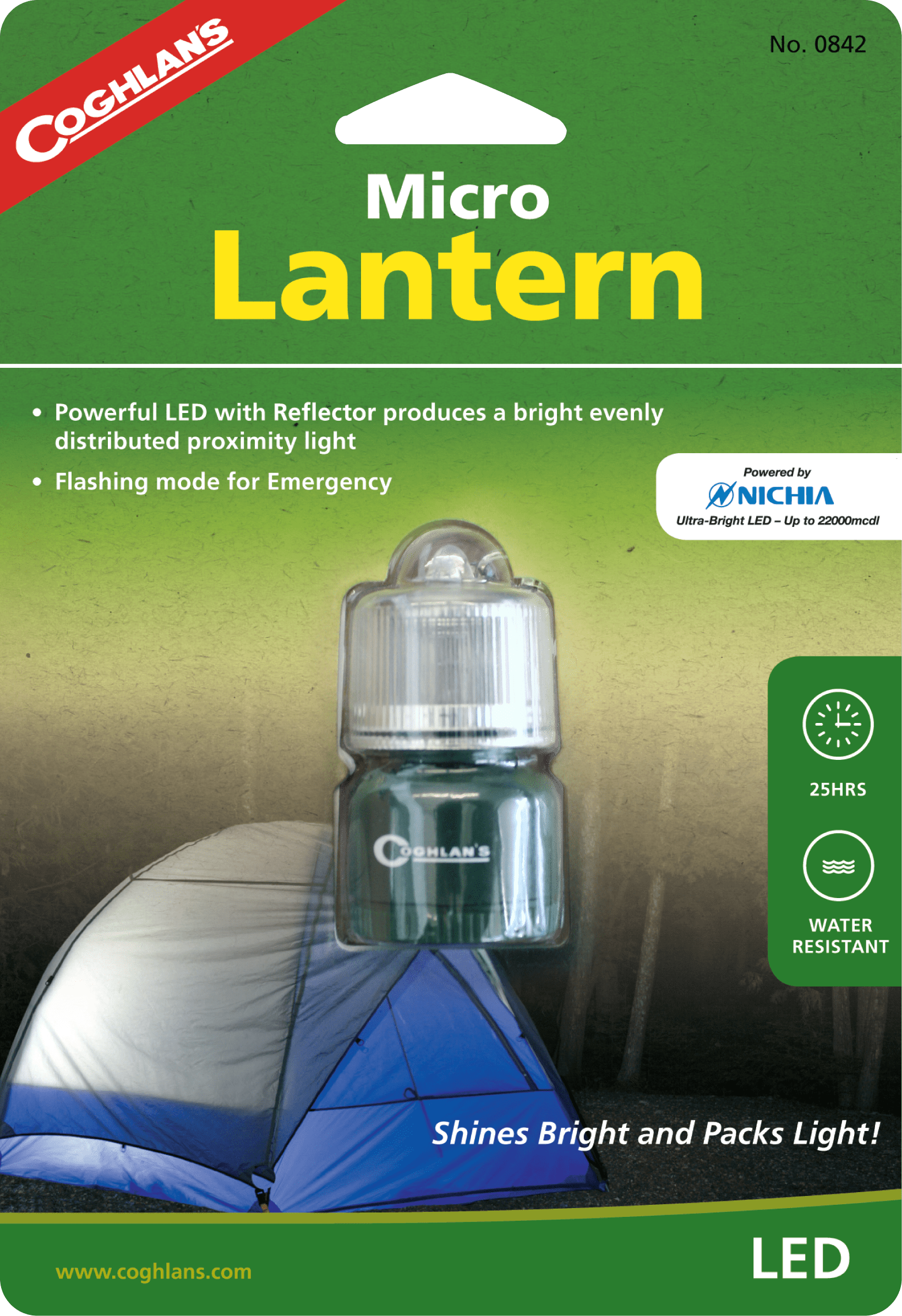 Coghlans Led Micro Lantern - Walmart.com